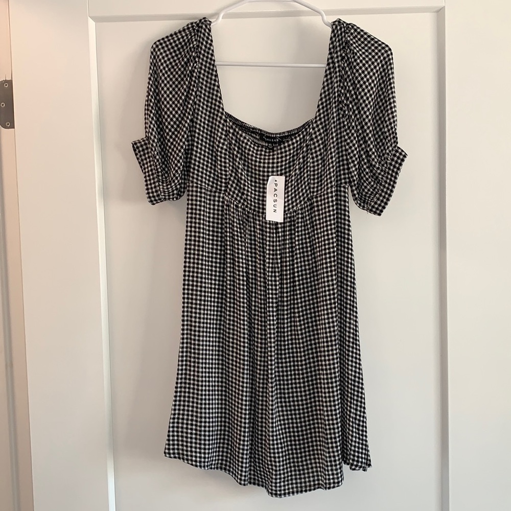 Pacsun Black & White Dress